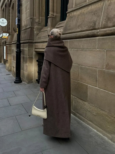 ELSA– Manteau Café Chic