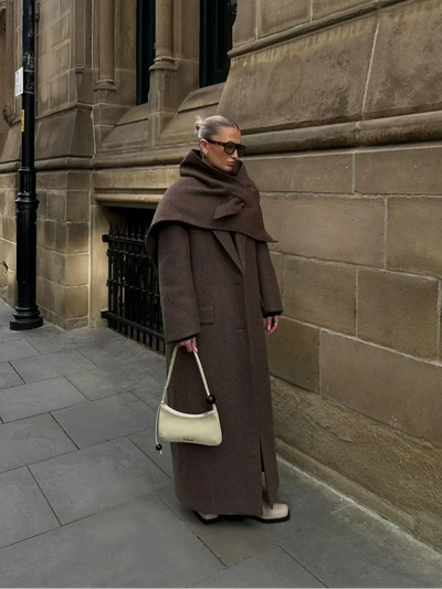 ELSA– Manteau Café Chic